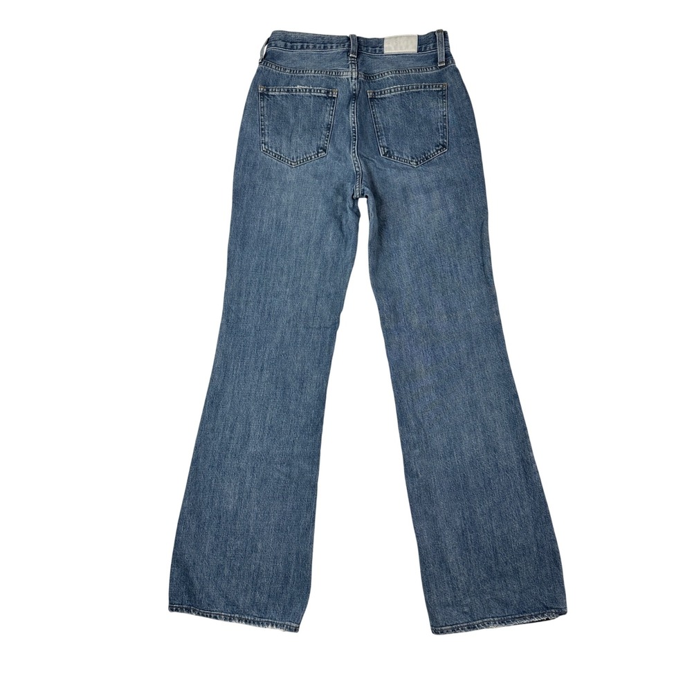 Pistola Lennon High Rise Bootcut Jeans Medium Wash Blue Denim 26 - Picture 3 of 9